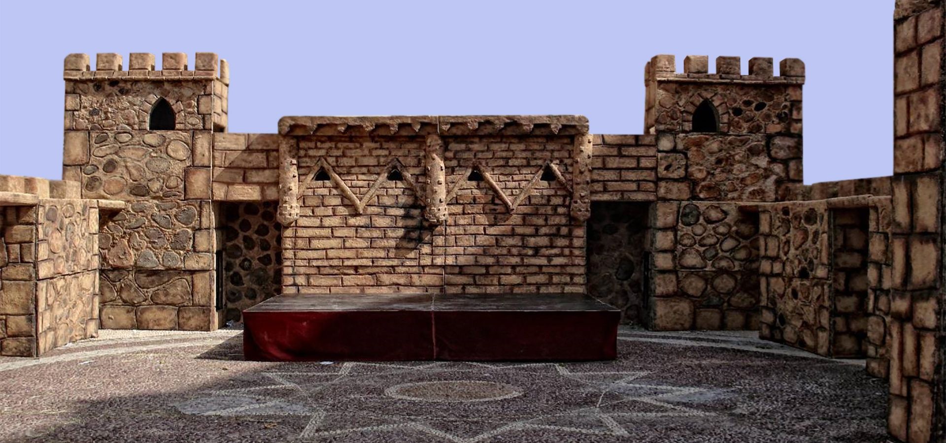 Decoracin Castillo Escenario - Espectculos AMB