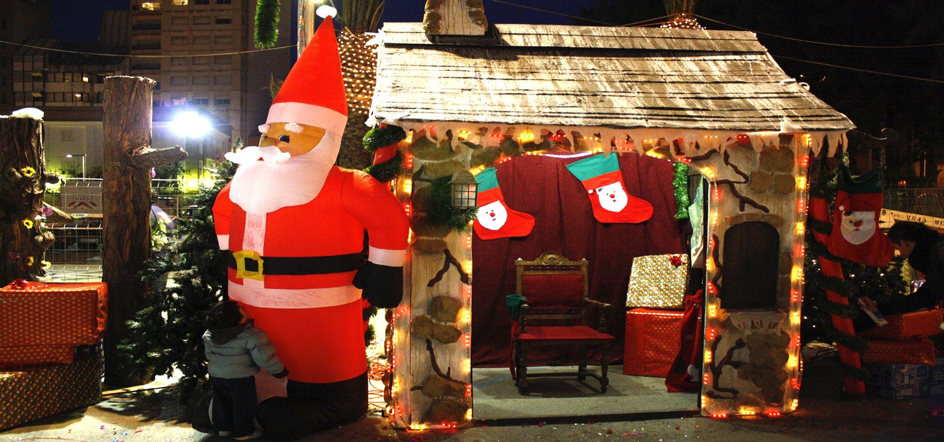 Decoracin Poblado Navideo - Espectculos AMB