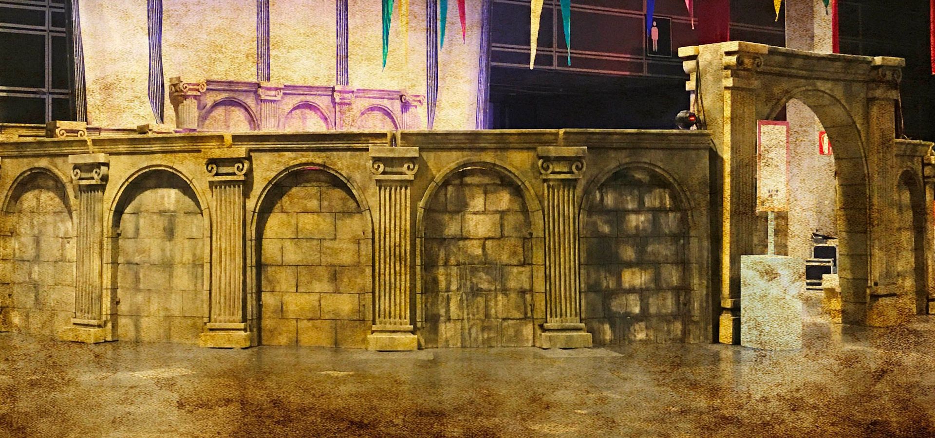 Decorado Circo Romano - Espectculos AMB